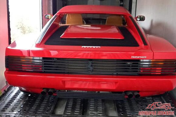 Ferrari Testarossa доставка в Россию автовозом