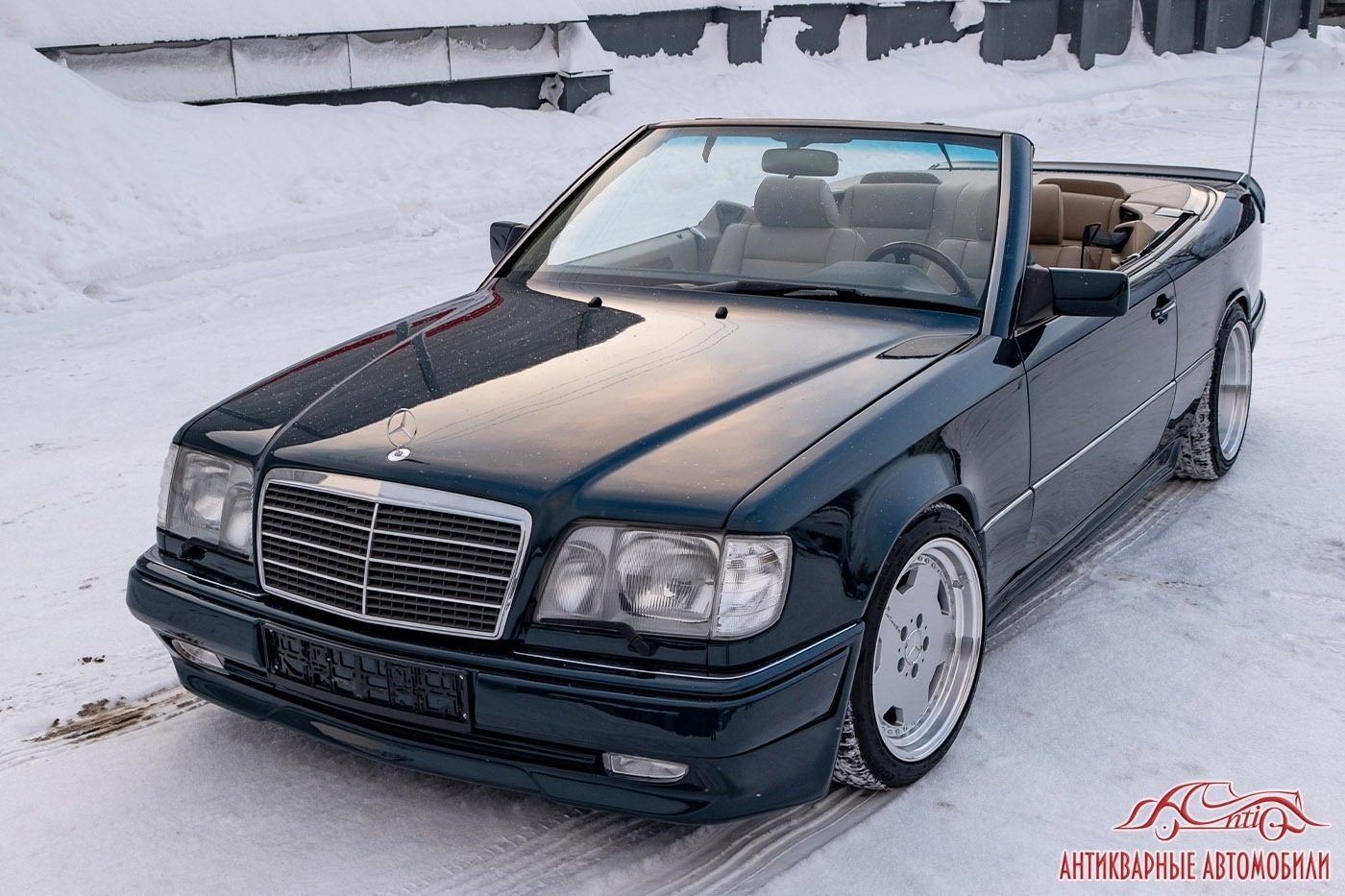 Легенда 90х: Мерседес W124 кабриолет из Европы